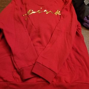 Pink hoodie
